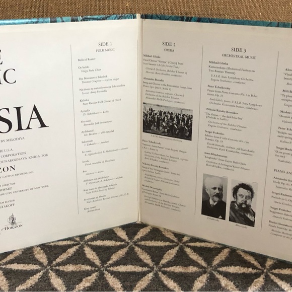 70's "The Music of Russia" Records - 2 - Russian Folk Music - Russian Opera - Picture 5 of 10